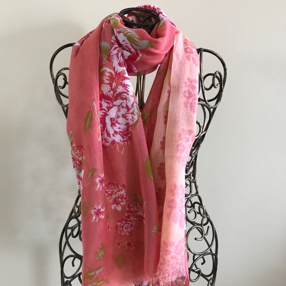 J. Jill Women's Floral Print Scarf